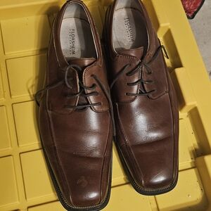 Florsheim Men's Dark Brown Leather Derbys